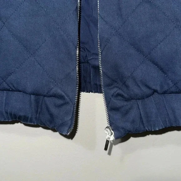 AMUR Teagan quilted bomber jacket laced sleeved- large. Great condition. - Picture 5 of 12